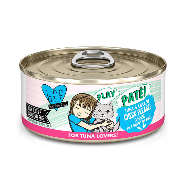 BFF Play Pat Check Please Tuna and Chicken Wet Cat Food (5.5oz)