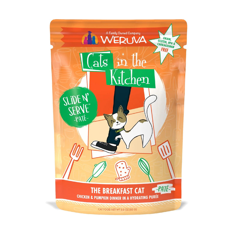 Cats in the Kitchen Pat Slide N Serve The Breakfast Cat (3oz)