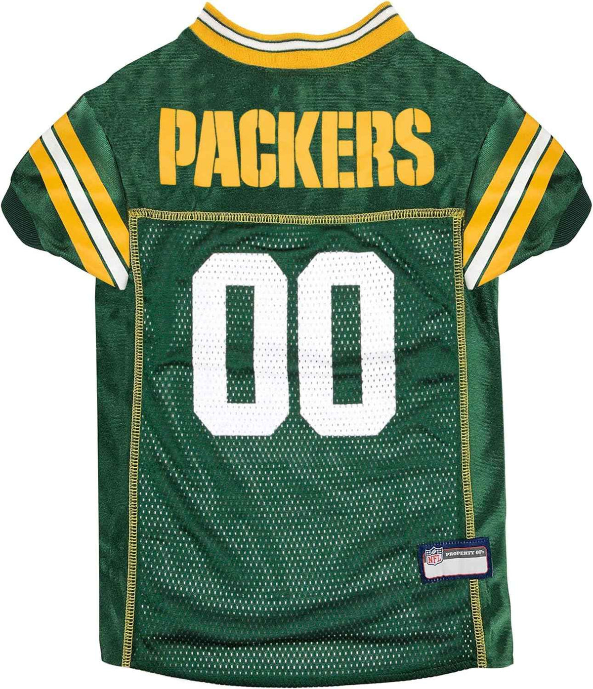 NFL Green Bay Packers Striped Mesh Pet Jersey