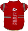 NFL Kansas City Chiefs Reflective Dog T-Shirt