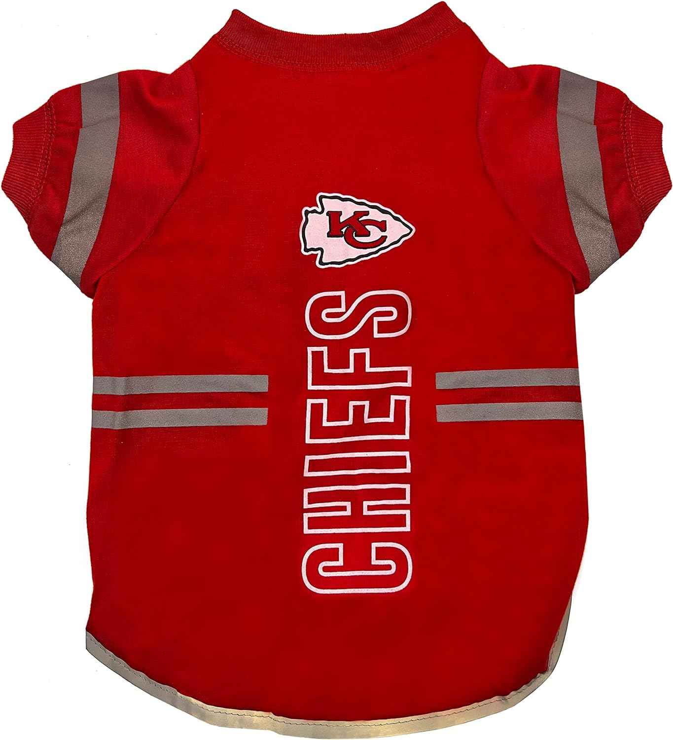 NFL Kansas City Chiefs Reflective Dog T-Shirt