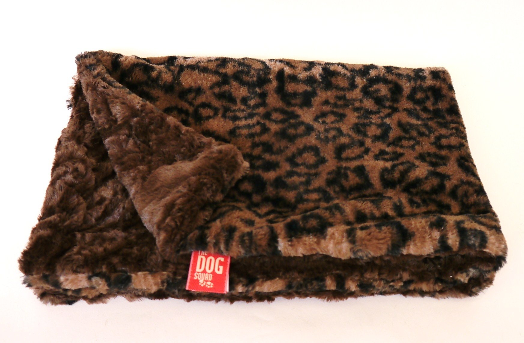 Blanket, Dark Brown Leopard
