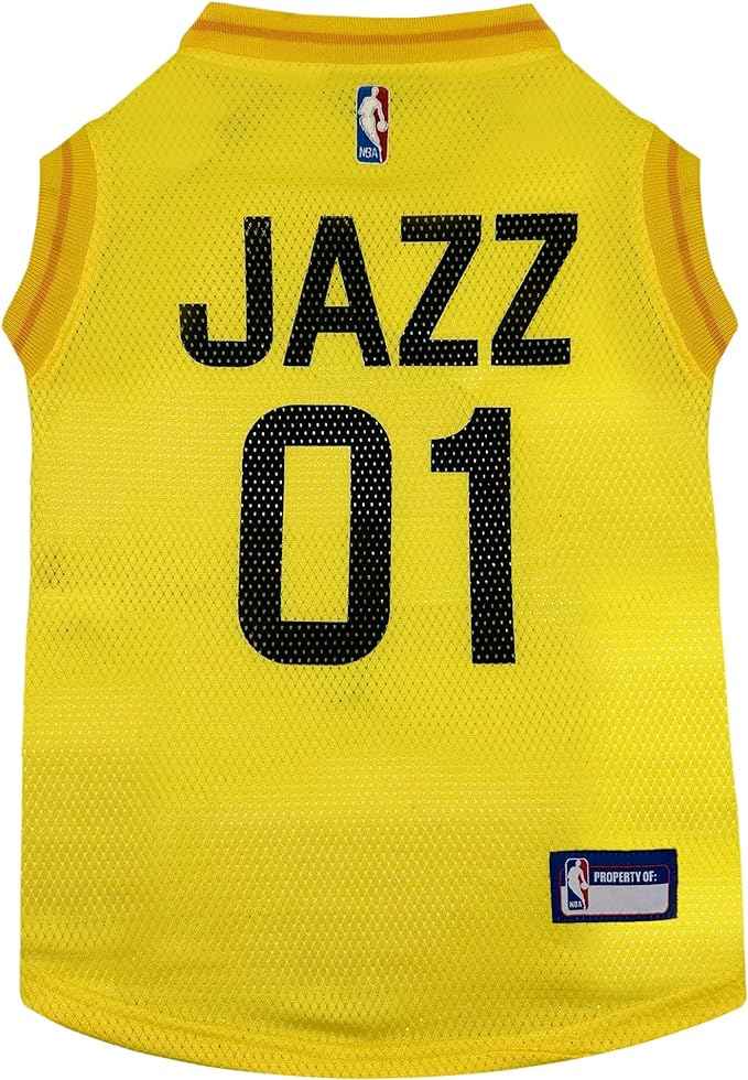NBA Utah Jazz Basketball Mesh Pet Jersey