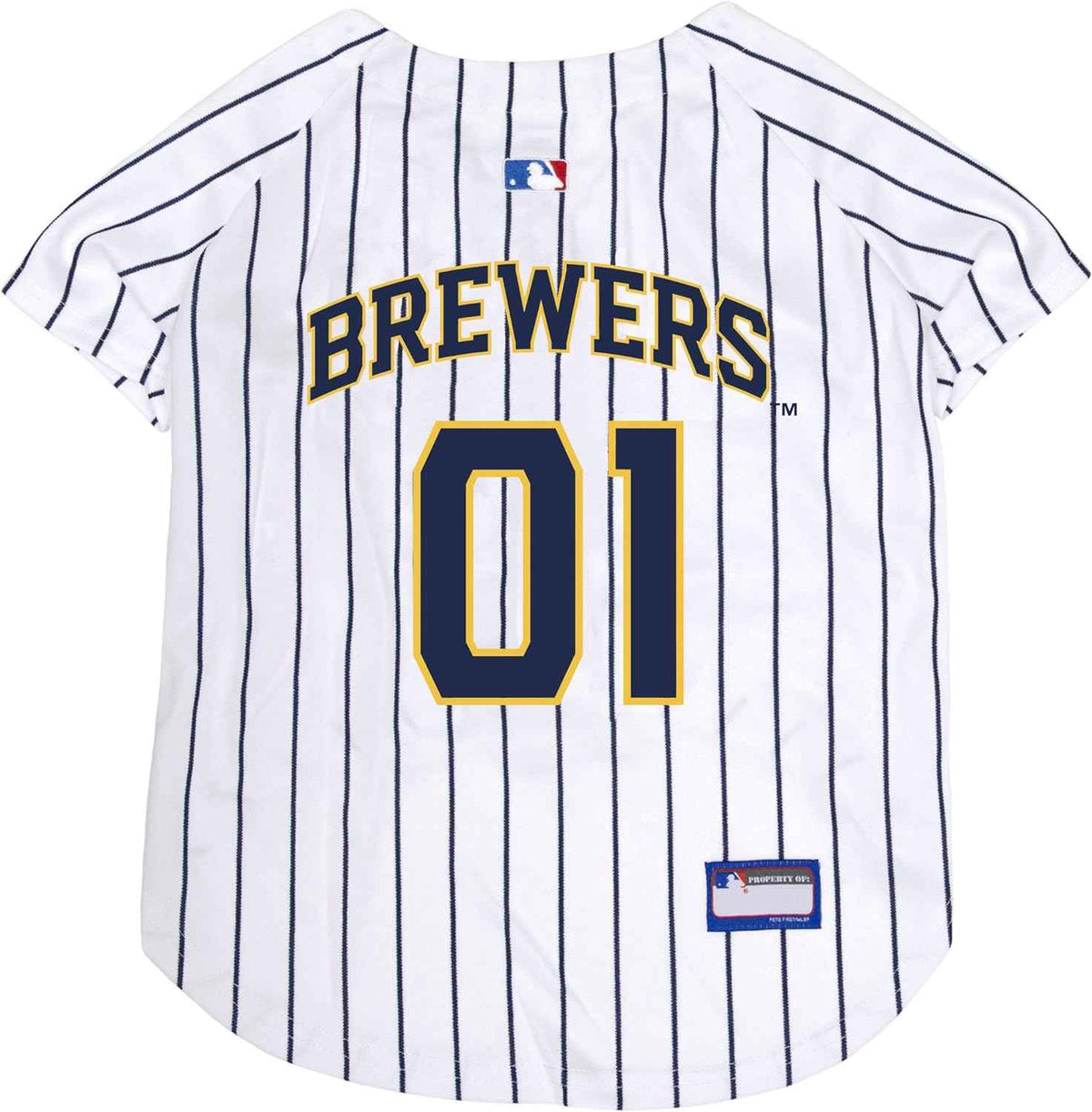 MLB Milwaukee Brewers Mesh Pet Jersey