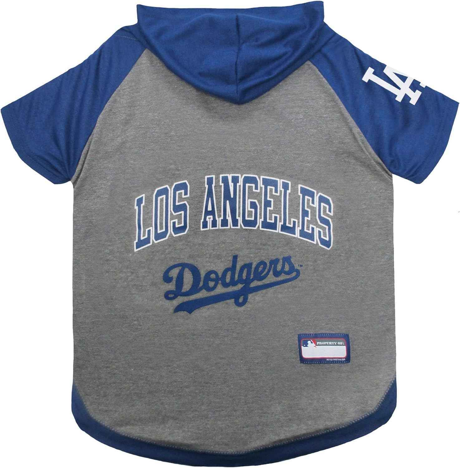 MLB Los Angeles Dodgers Hooded Dog T-Shirt