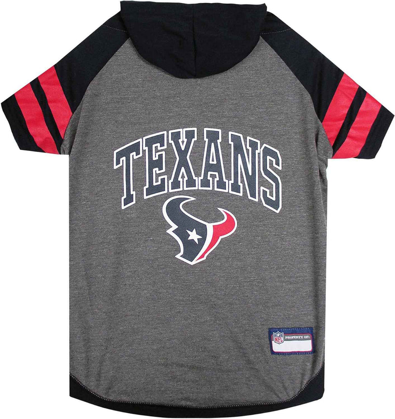 NFL Houston Texans Hooded Dog T-Shirt