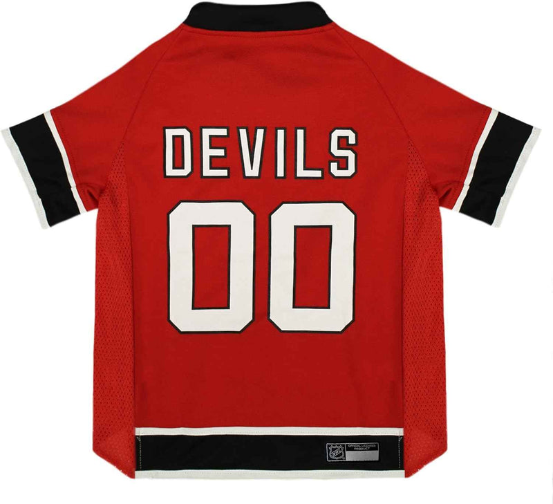 NHL New Jersey Devils Mesh Pet Jersey