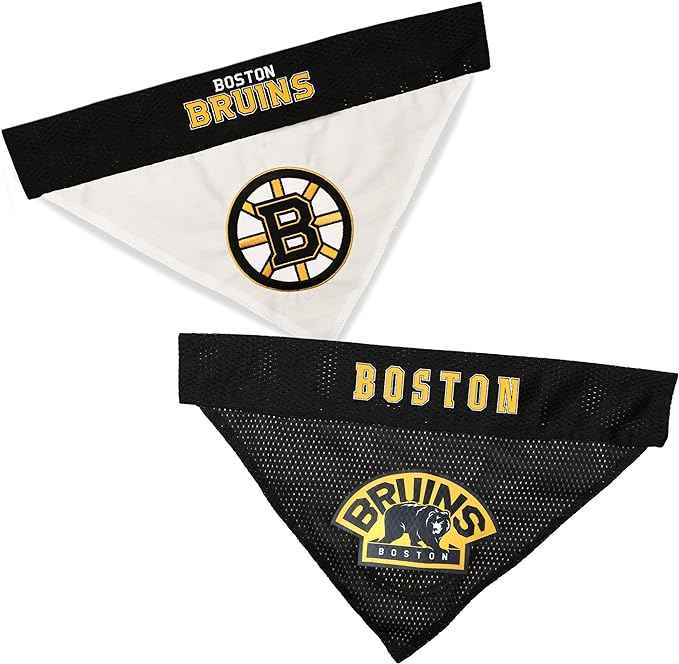 NHL Boston Bruins Reversible Dog Bandana