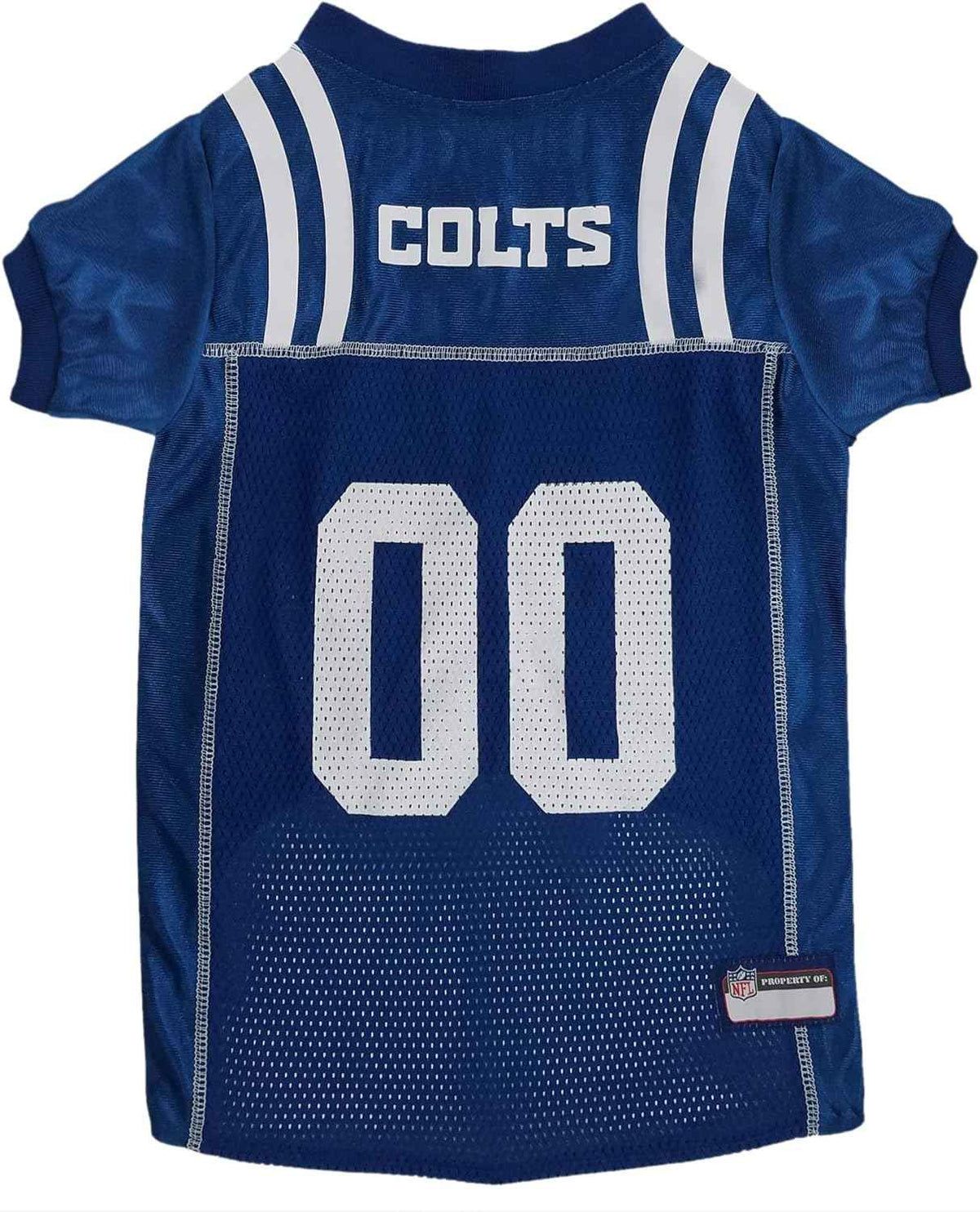 NFL Indianapolis Colts Striped Mesh Pet Jersey