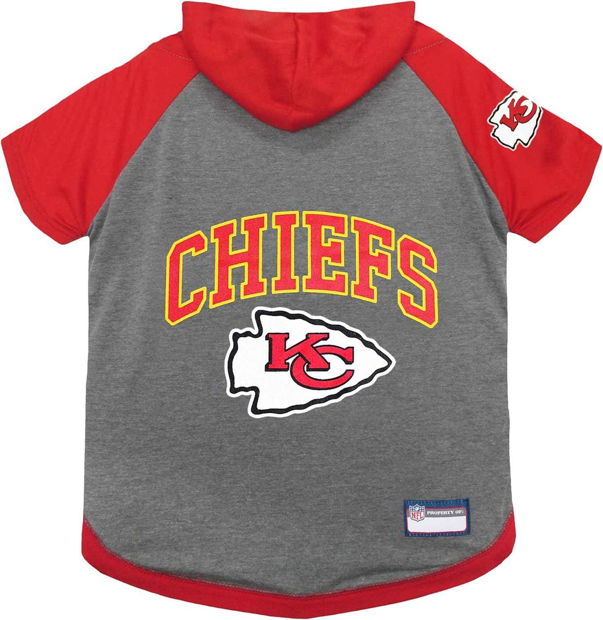 NFL Kansas City Chiefs Hooded Dog T-Shirt