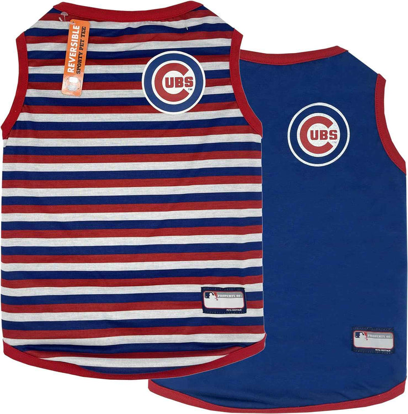 MLB Chicago Cubs Reversible Dog T-Shirt