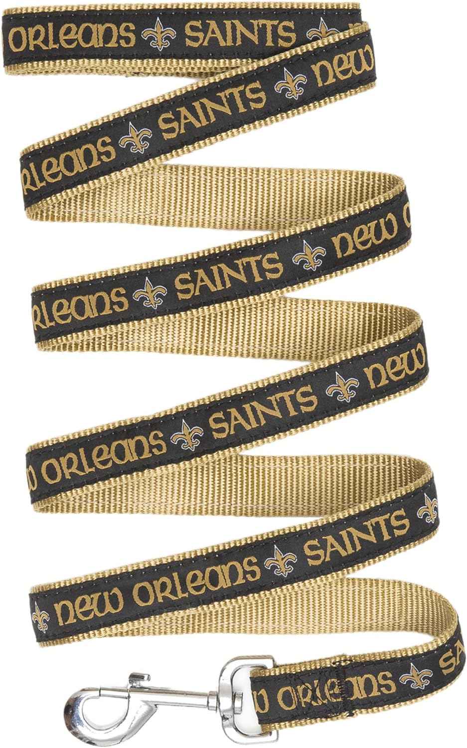 NFL New Orleans Saints Woven Dog Leash