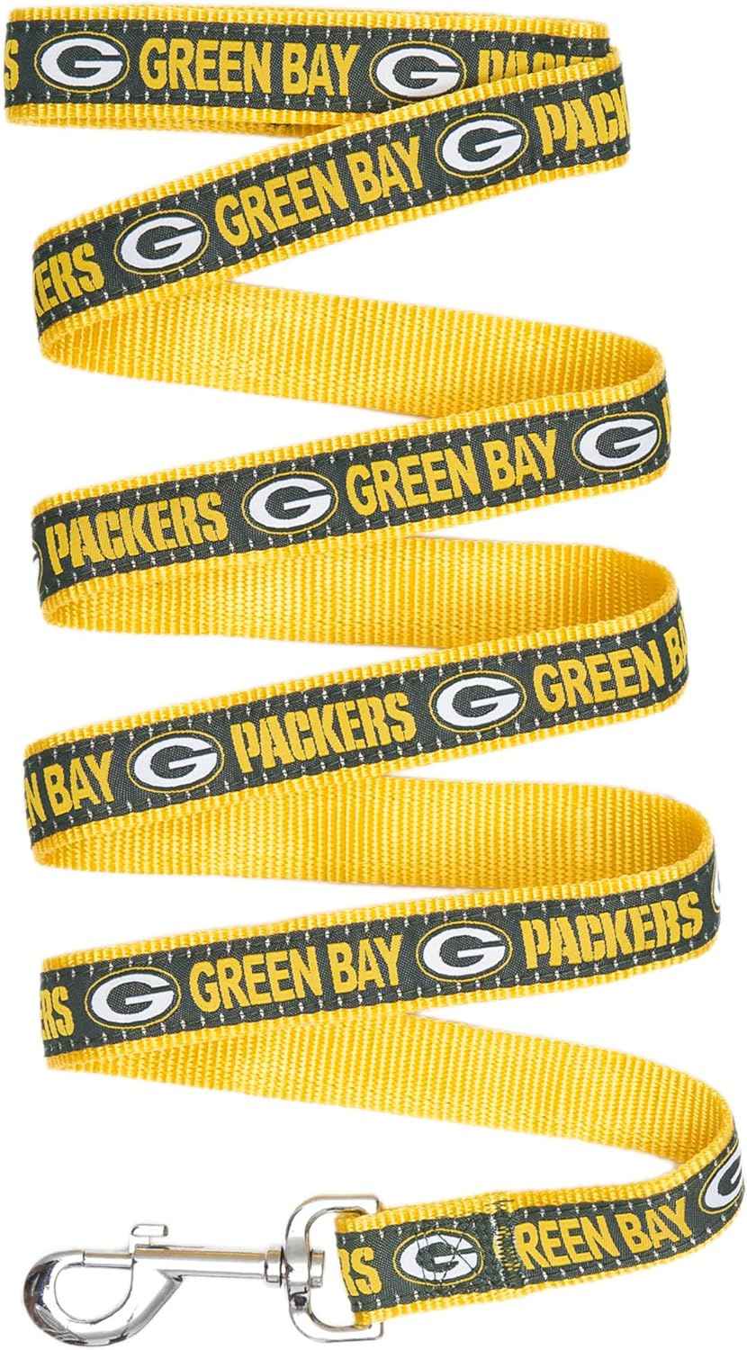 NFL Green Bay Packers Woven Dog Leash
