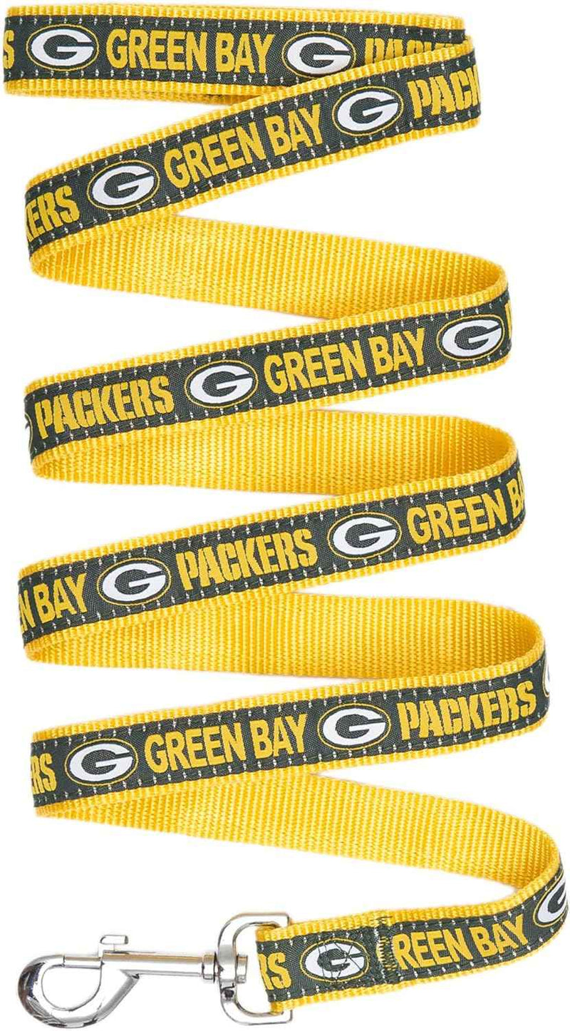 NFL Green Bay Packers Woven Dog Leash