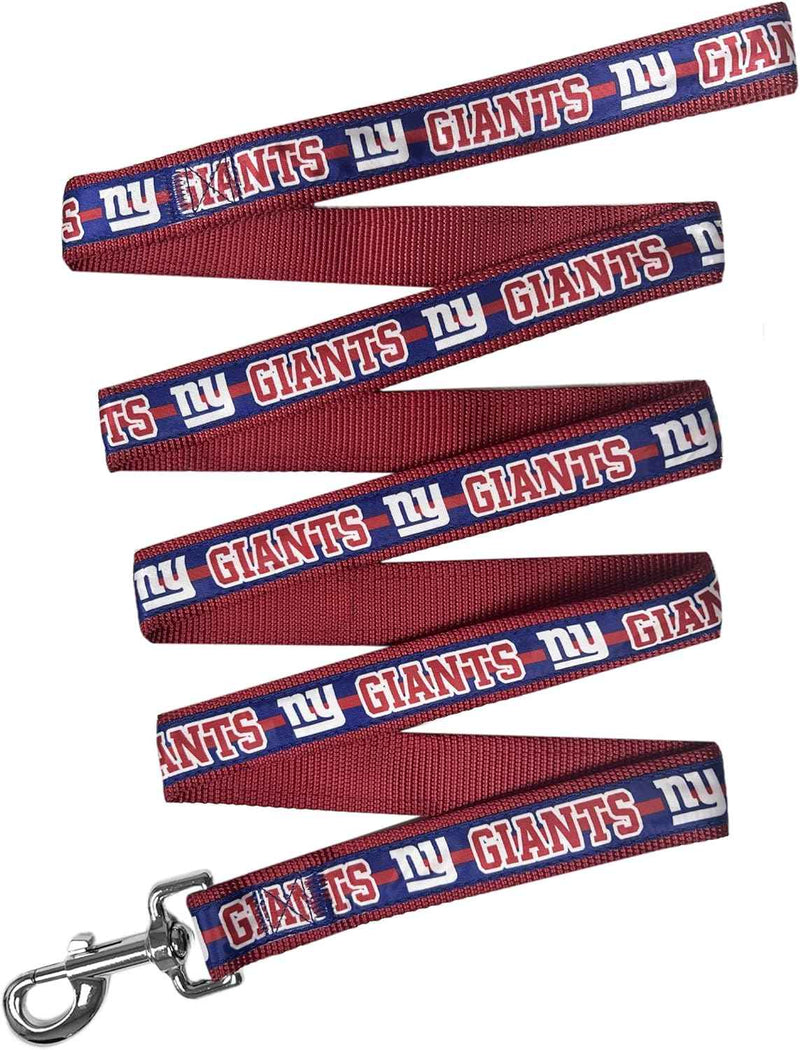 NFL New York Giants Woven Dog Leash