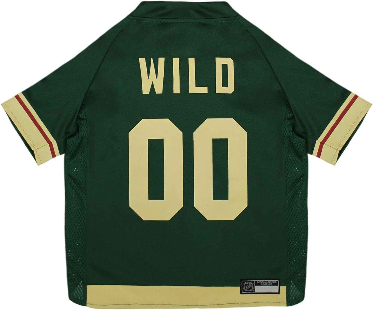 NHL Minnesota Wild Mesh Pet Jersey
