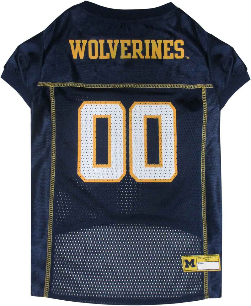 NCAA Michigan Mesh Pet Jersey