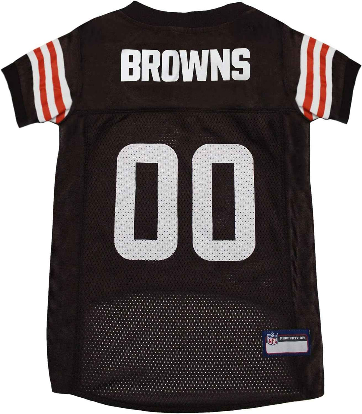 NFL Cleveland Browns Striped Mesh Pet Jersey