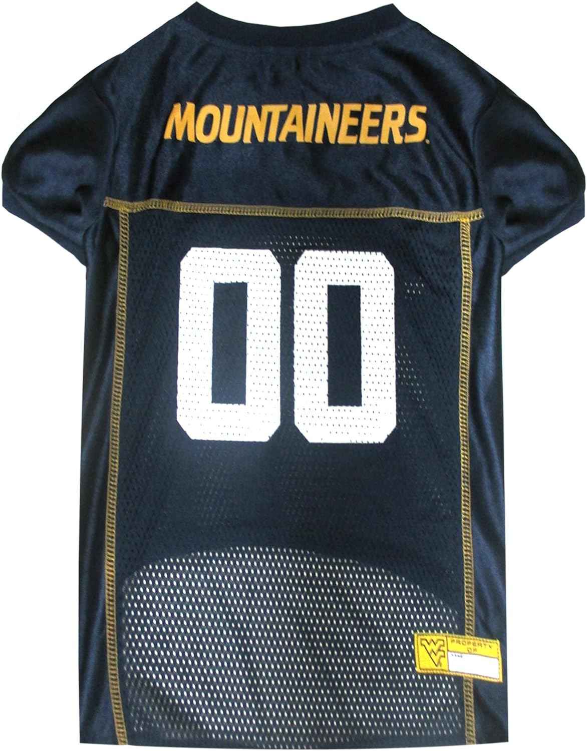 NCAA West Virginia Mesh Pet Jersey
