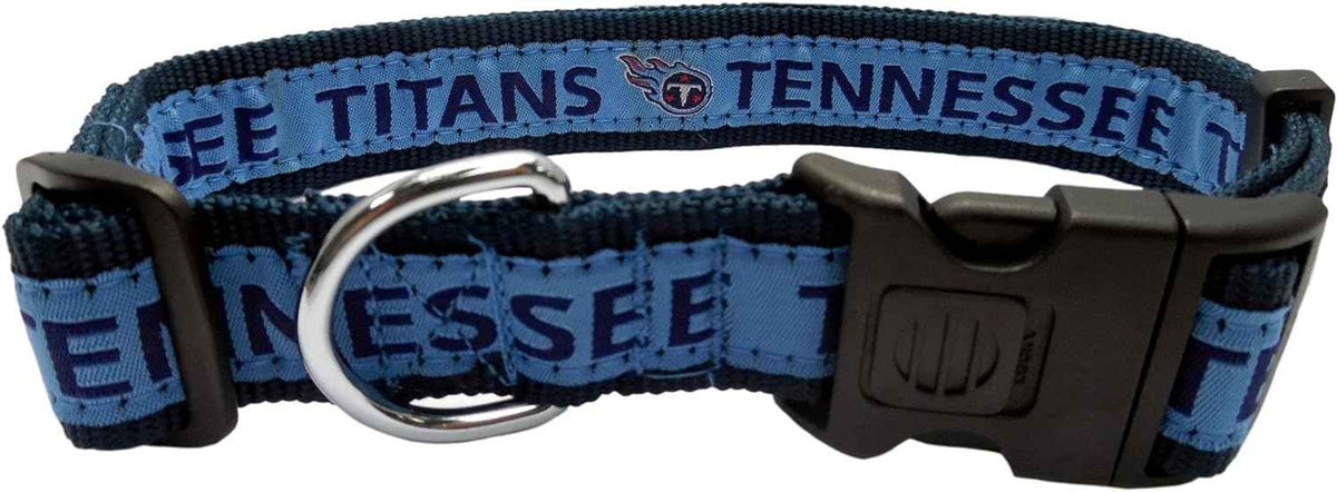 NFL Tennessee Titans Woven Dog Collar — product image 2