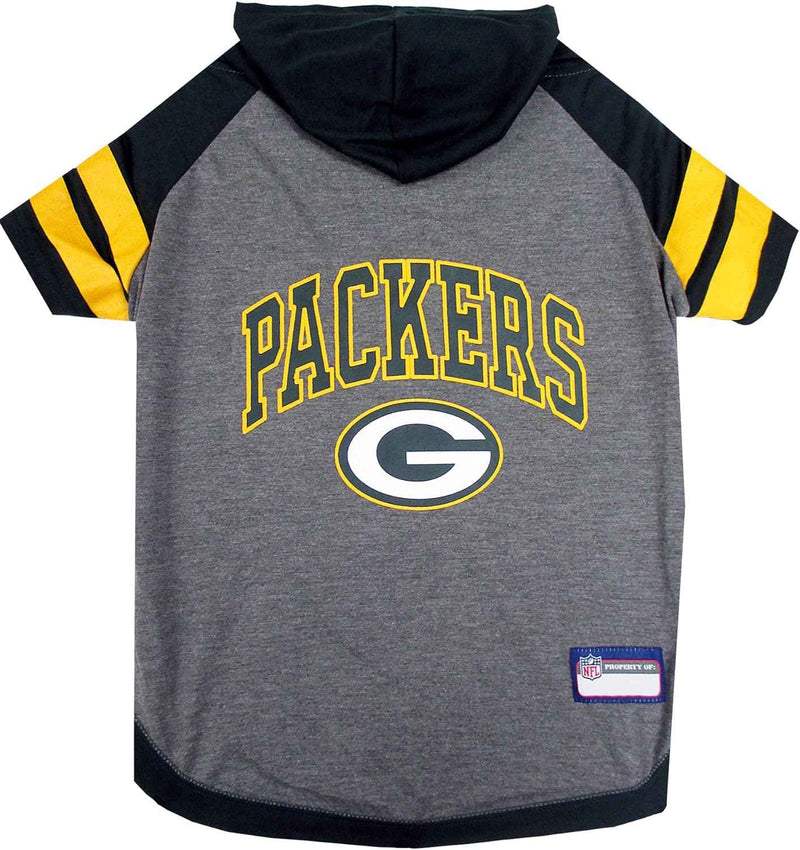 NFL Green Bay Packers Hooded Dog T-Shirt