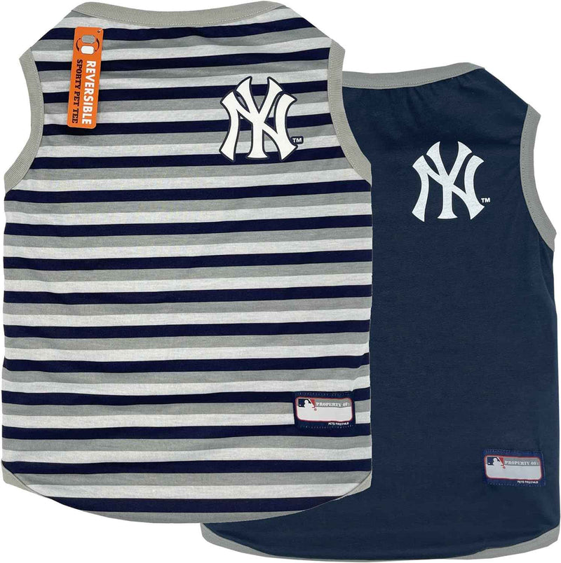 MLB New York Yankees Reversible Dog T-Shirt