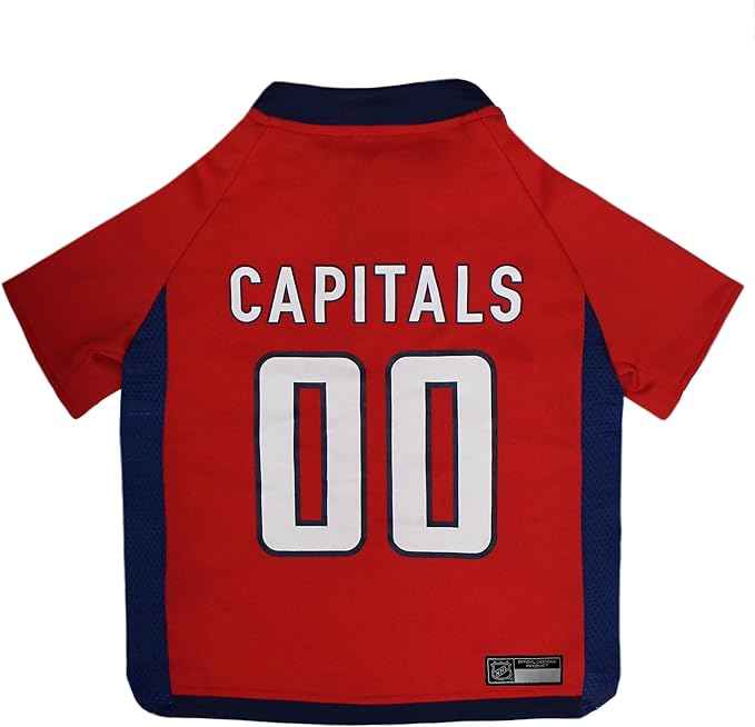 NHL Washington Capitals Mesh Pet Jersey