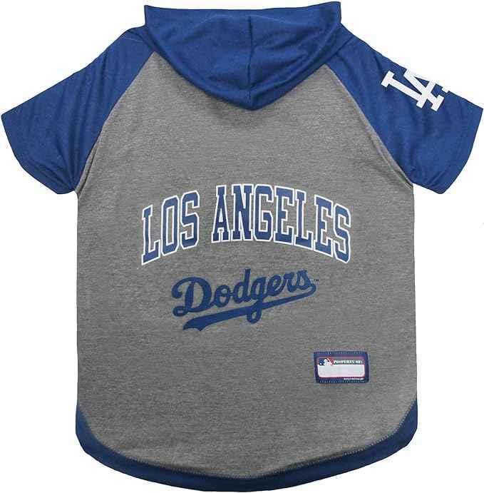 MLB Los Angeles Dodgers Hooded Dog T-Shirt