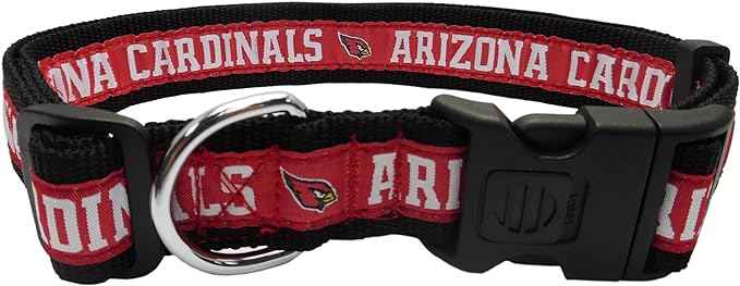 NFL Arizona Cardinals Woven Dog Collar