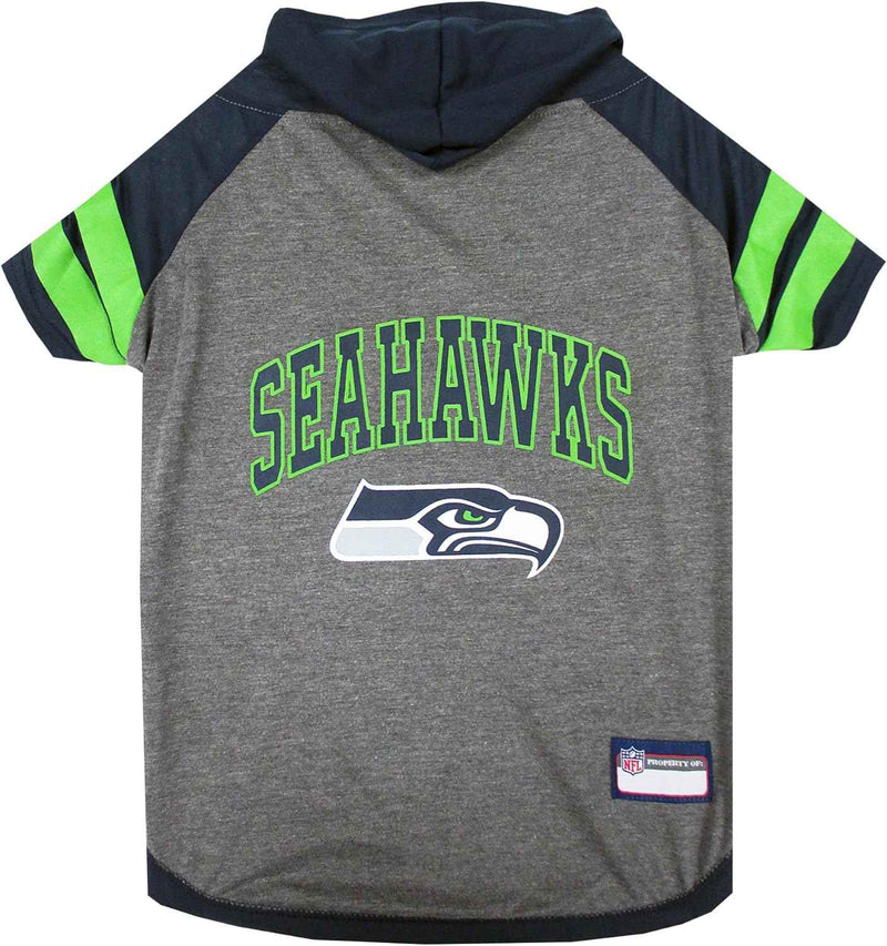 NFL Seattle Seahawks Hooded Dog T-Shirt