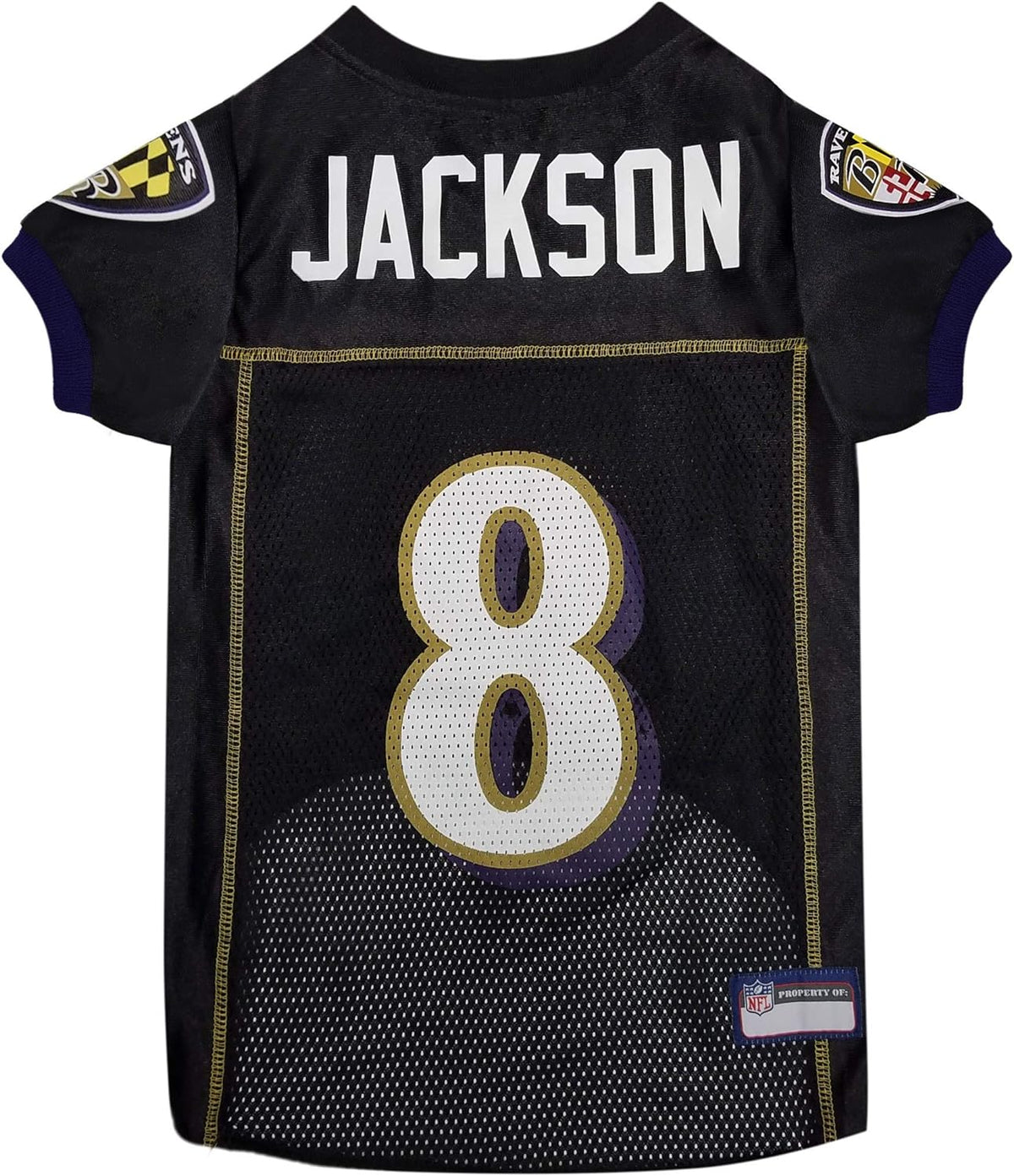 NFL Baltimore Ravens Lamar Jackson Mesh Pet Jersey