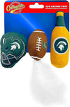Michigan State 3 Pc Cat Nip Toy Set