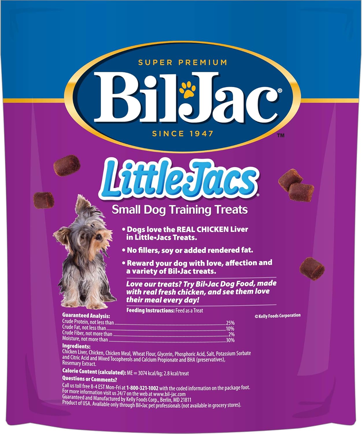Bil-Jac Little Jack Soft Training Dog Treats (10oz) - HT Animal Supply