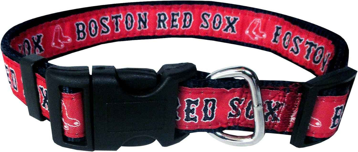 MLB Boston Red Sox Woven Dog Collar — product image 2