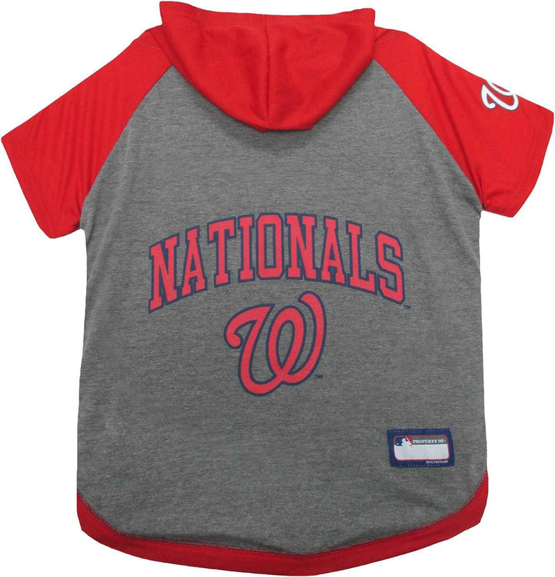 MLB Washington Nationals Hooded Dog T-Shirt