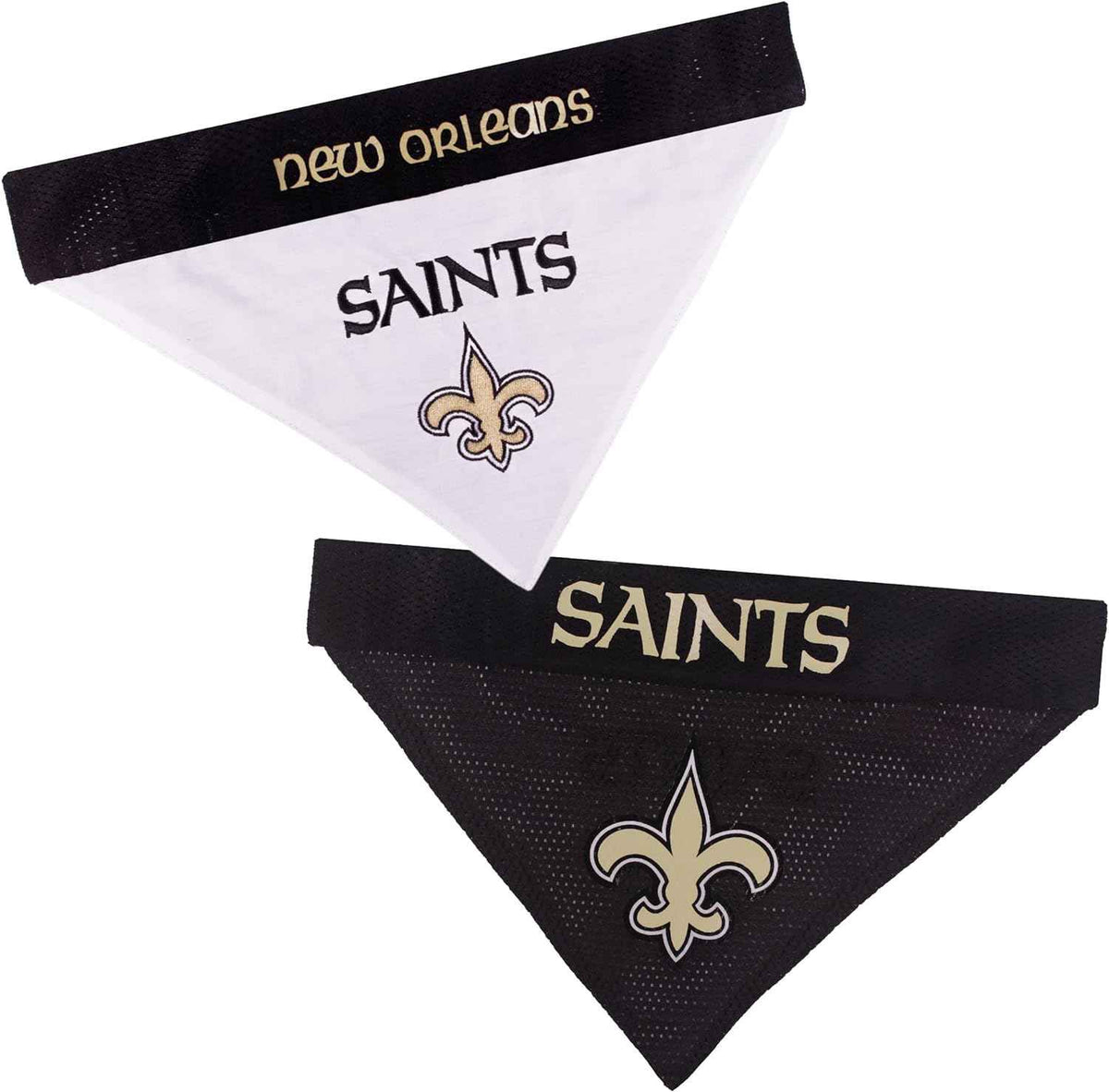 NFL New Orleans Saints Reversible Dog Bandana