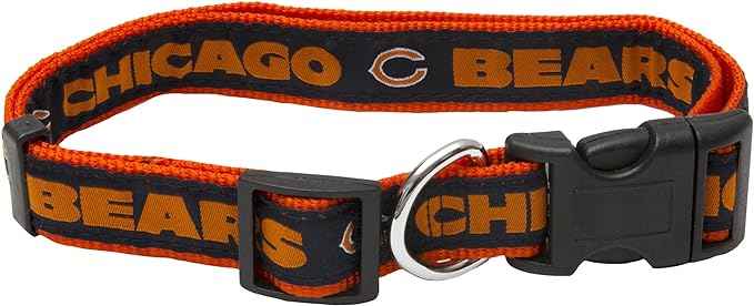 NFL Chicago Bears Woven Dog Collar — product image 2