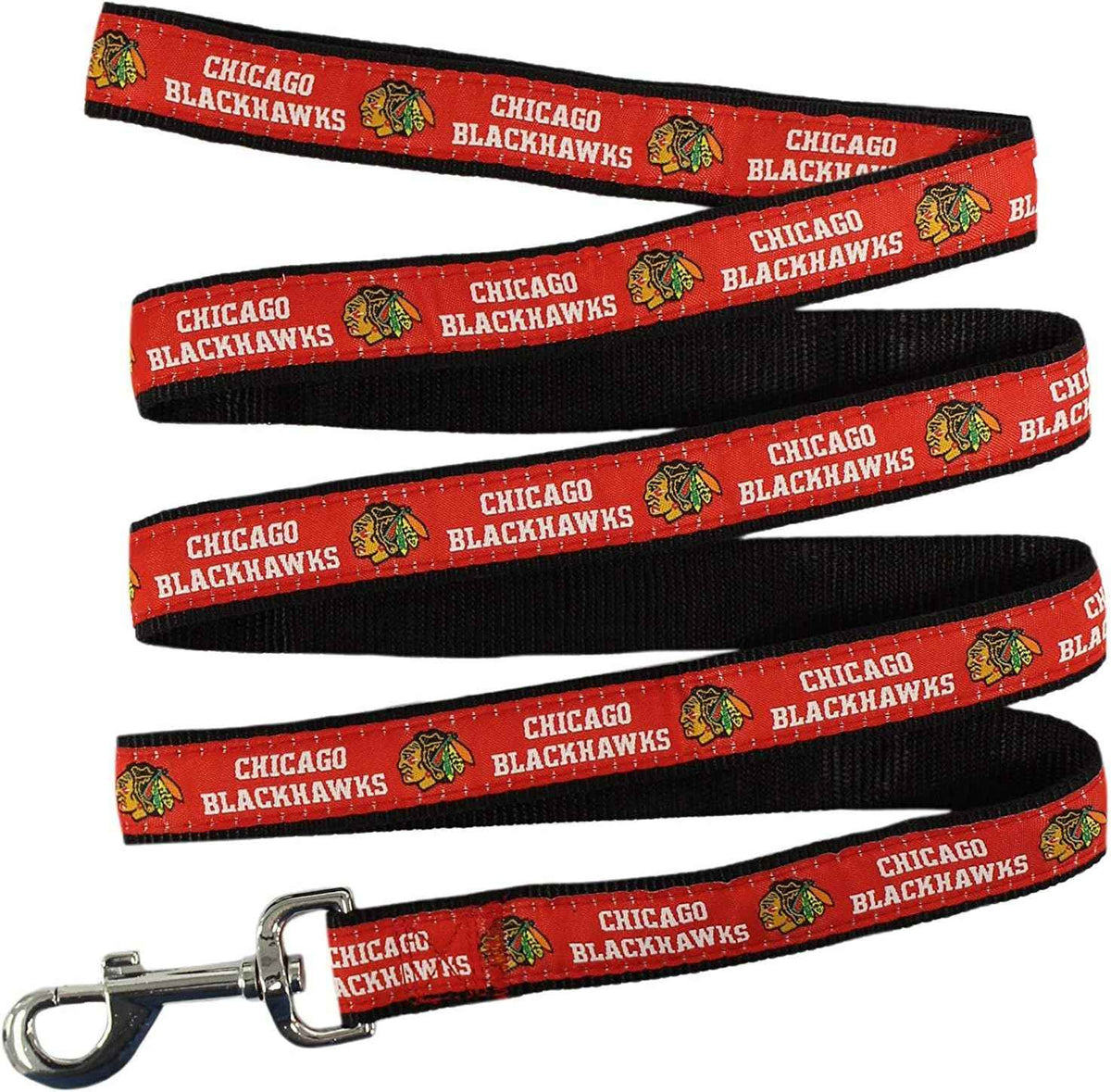 NHL Chicago Blackhawks Woven Dog Leash