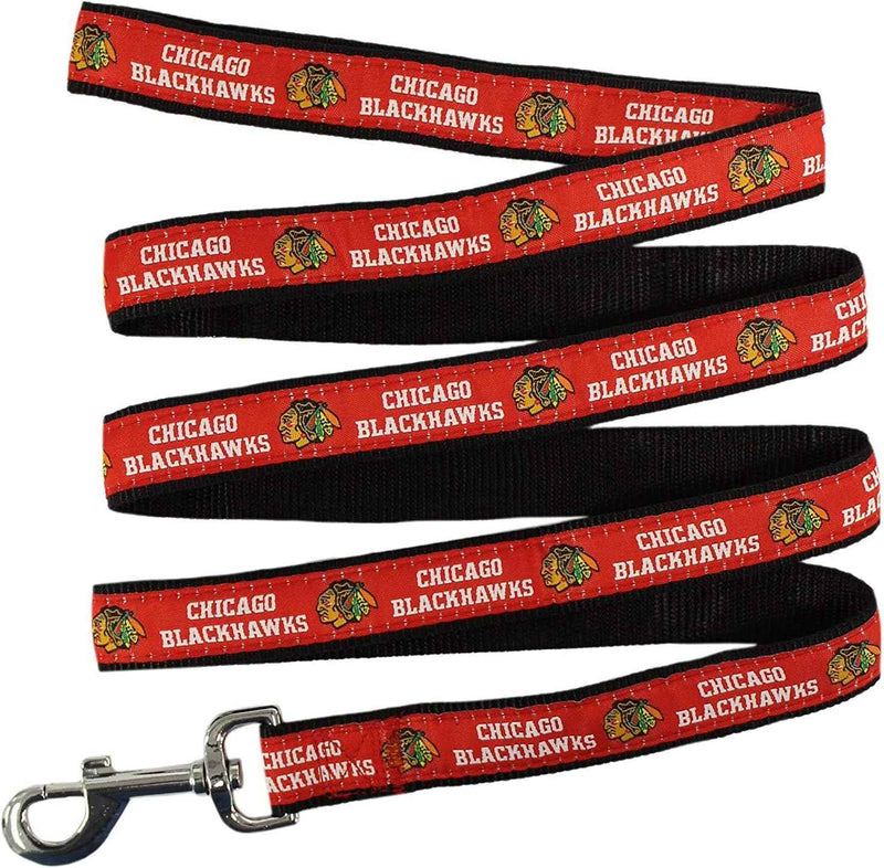 NHL Chicago Blackhawks Woven Dog Leash