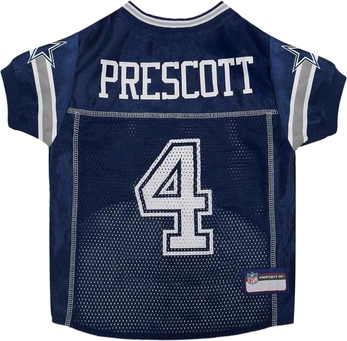 NFL Dallas Cowboys Dak Prescott Mesh Pet Jersey