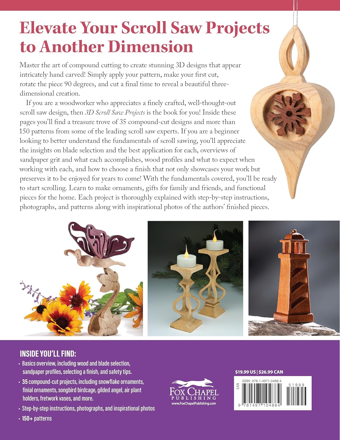 Inside 3D Scroll Saw Projects – Paperback / softback, ISBN 9781497104884