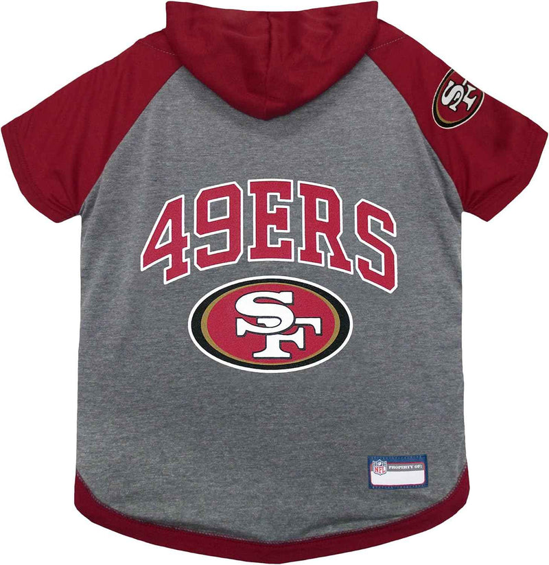 NFL San Francisco 49ers Hooded Dog T-Shirt
