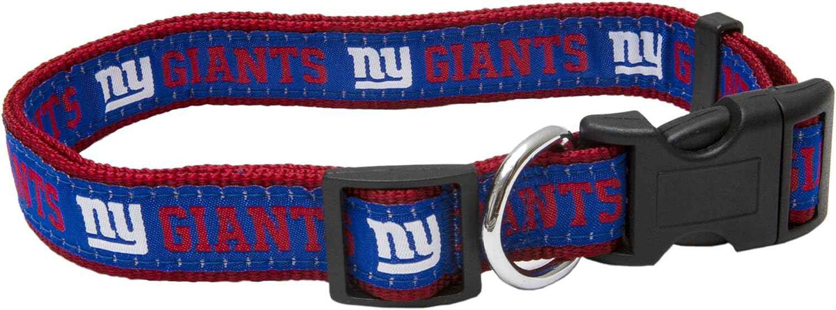NFL New York Giants Woven Dog Collar