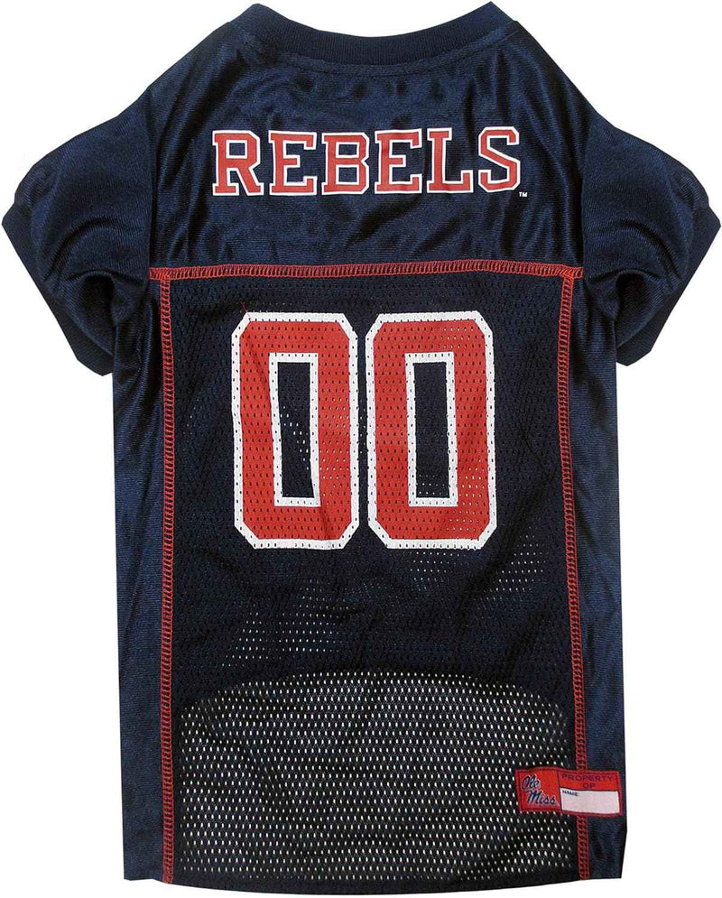 NCAA University of Mississippi Mesh Pet Jersey