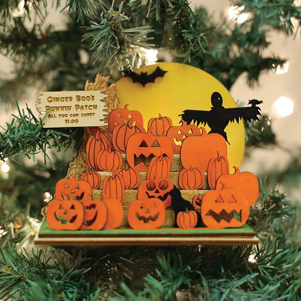 Old World Christmas: Haunted Pumpkins Christmas Ornament