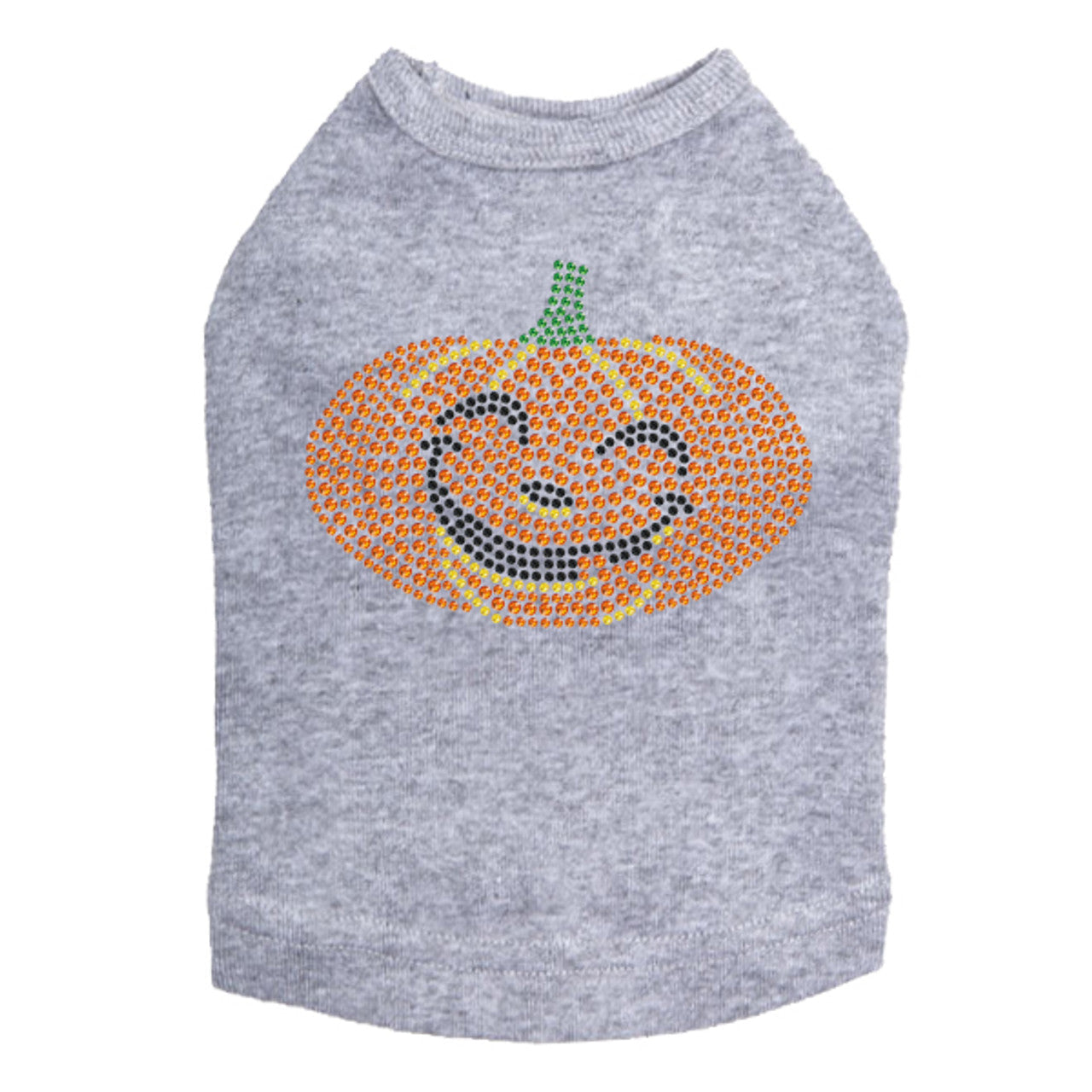 Smiling Jack-o-lantern - Dog Tank