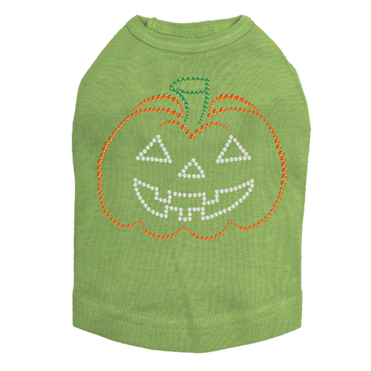 Jack-o-lantern Outline - Dog Tank