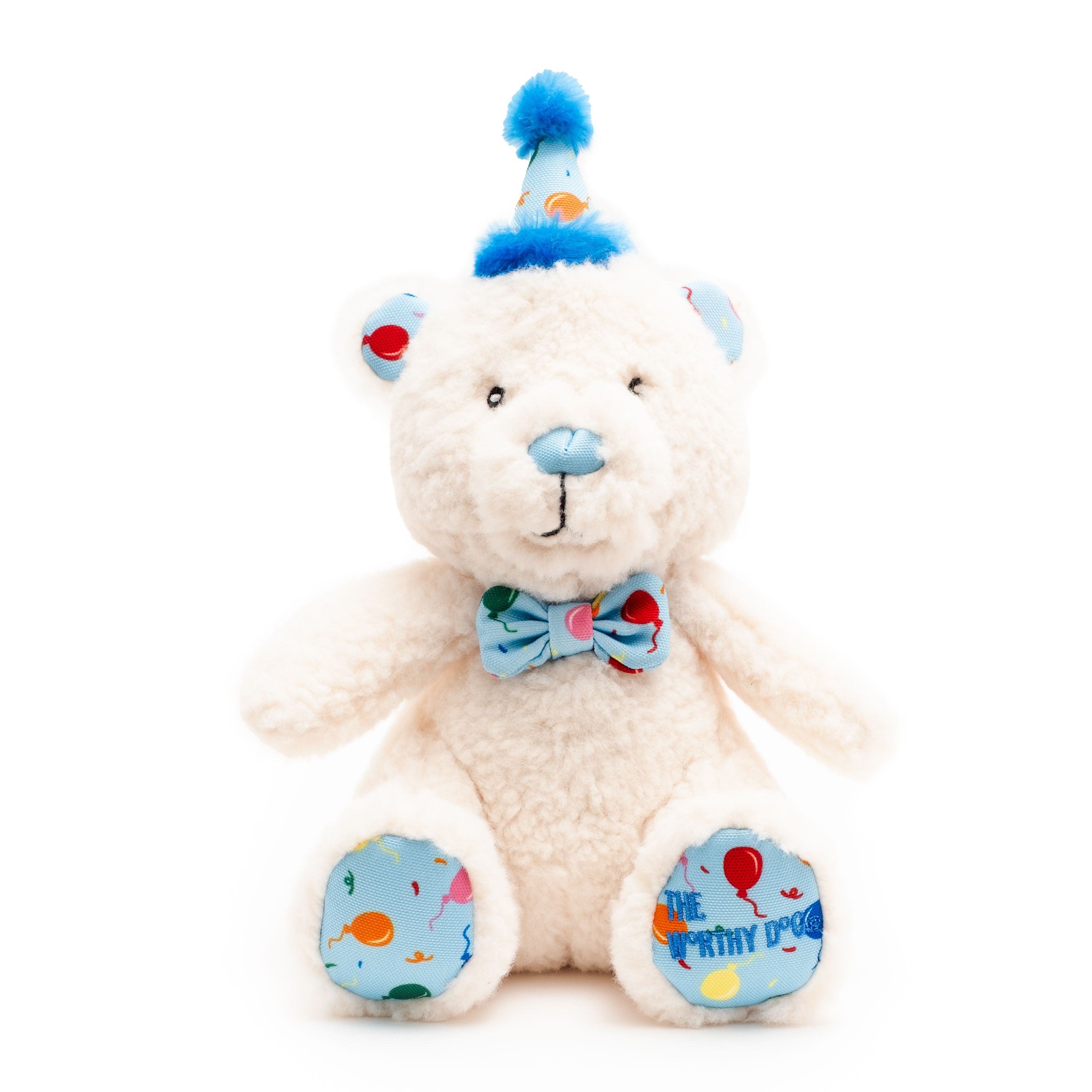 Birthday Bear Toy-Blue
