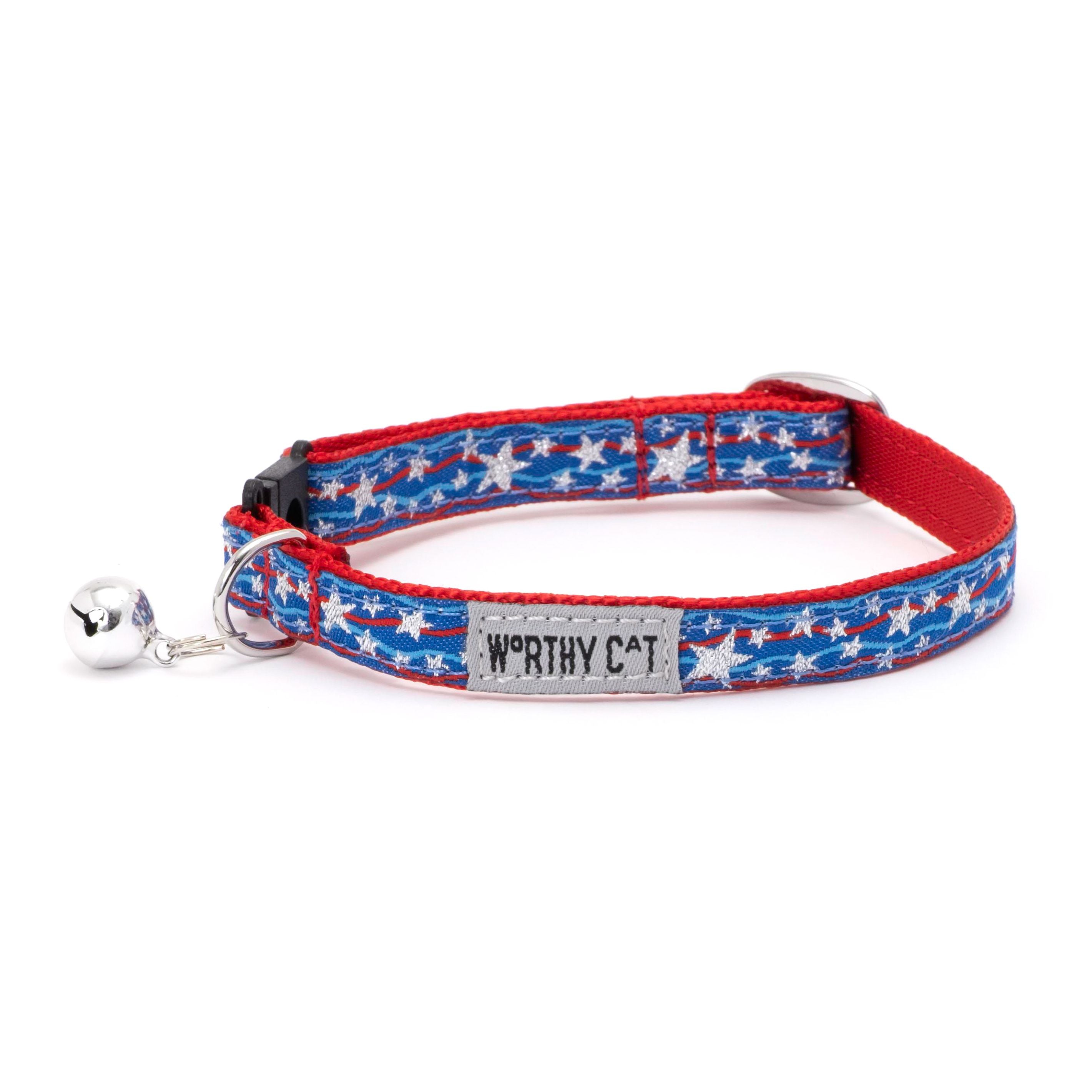 Star Spangled Cat Collar