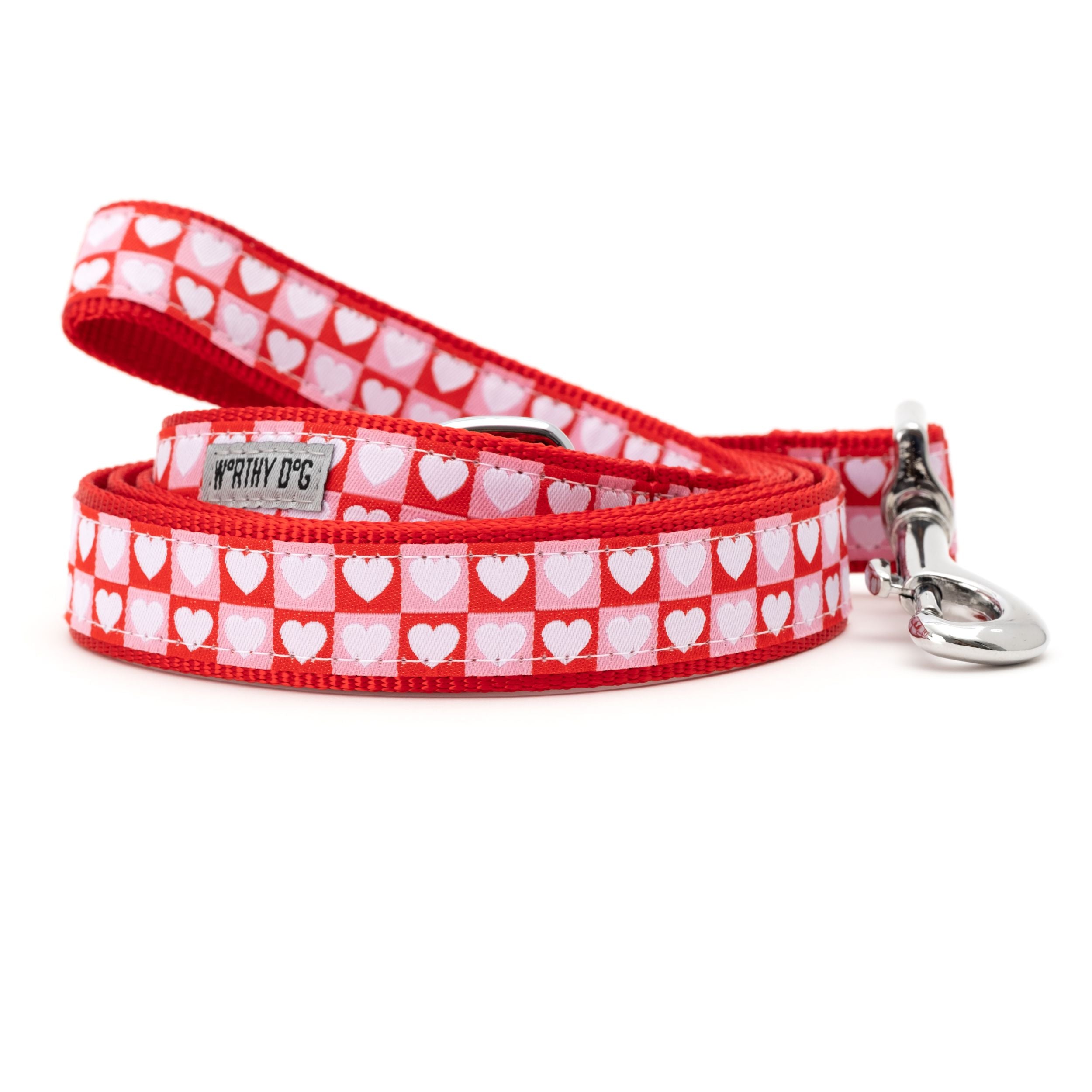 Colorblock Hearts Lead
